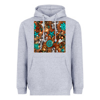 Western Gemstone Aztec Seamless Pattern Heavyweight Hoodie | Teevron