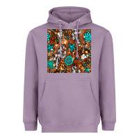 Lavender western gemstone aztec seamless pattern Heavyweight Hoodie - BundleAndBundleShop