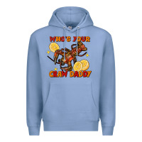 Colony Blue Crawfish who's your craw daddy Premium Hoodie - FaDigitalArtStudio