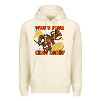 Sandshell Crawfish who's your craw daddy Premium Hoodie - FaDigitalArtStudio
