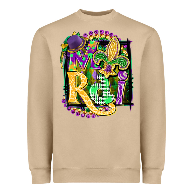 Mardi Gras Heavyweight Sweatshirt by CowGirlArtShop | Teevron