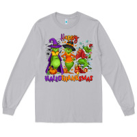 Moon Dust Happy Hallothanksmas Long Sleeve Tee - NancyCooperArtShop