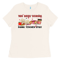 Bone 100 days school Ladies Tee - MaliasSmallBusiness