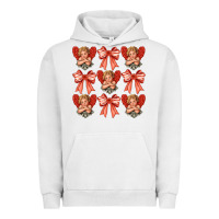 Pigment Lunar Rock Valentines Eros and bow Urban Hoodie - CowhideDigitalArt
