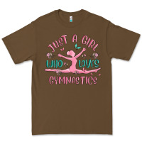 Just A Girl Who Loves Gymnastics Premium Tee | Teevron