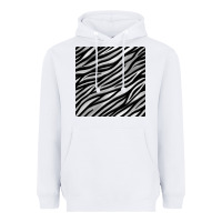 White Zebra Seamless Pattern, Heavyweight Hoodie - BundleAndBundleShop