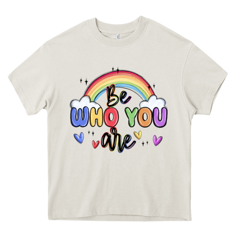 Be Who You Are Heavy Core Tee by MaliasSmallBusiness | Teevron