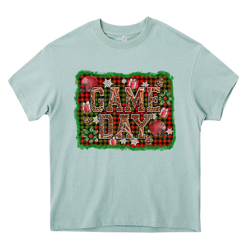 Game Day Christmas Heavy Core Tee by AdoDesignShop | Teevron
