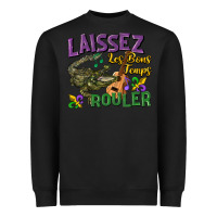 Black laissez les bons temps rouler Heavyweight Sweatshirt - CowGirlArtShop