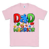 Bubblegum Pink dad of a warrior Classic Tee - Artiststas