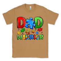Toasted Coconut dad of a warrior Classic Tee - Artiststas
