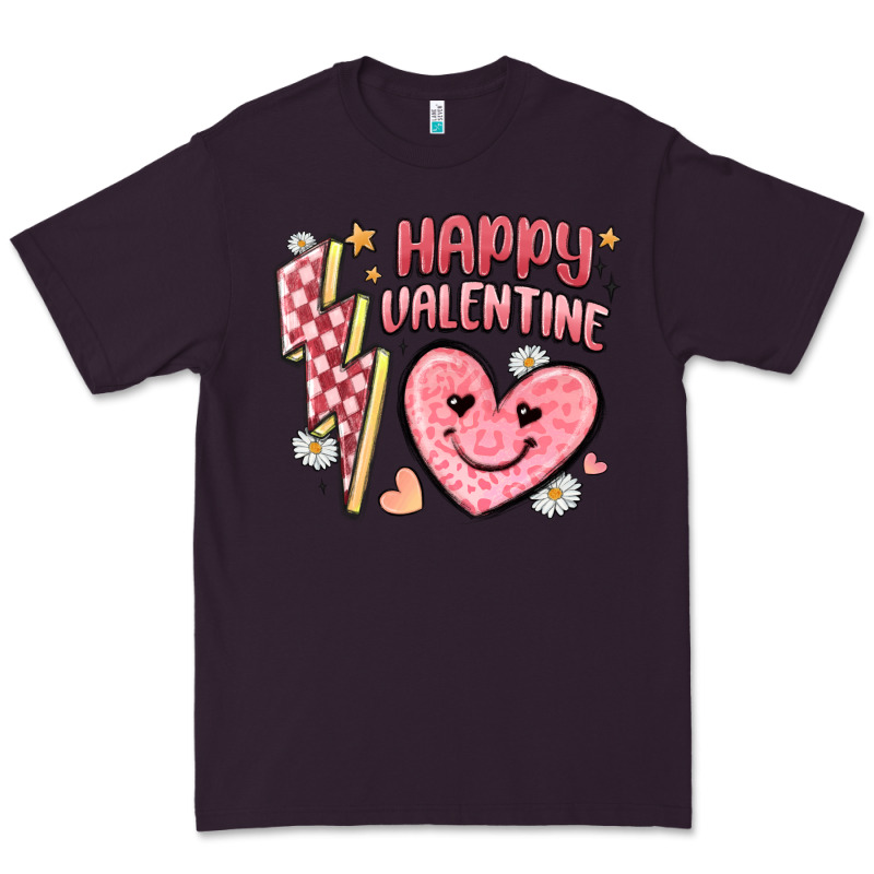 Happy Valentine Heart Premium Tee by MaliasSmallBusiness | Teevron