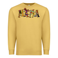 Antique Gold halloween mama Premium Sweatshirt - BundleAndBundleShop