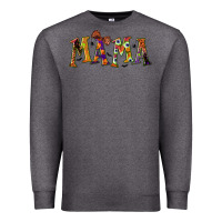 Charcoal Heather halloween mama Premium Sweatshirt - BundleAndBundleShop