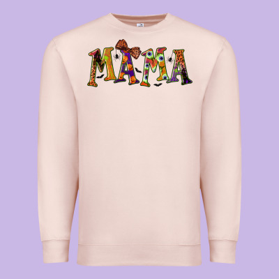 Halloween Mama Premium Sweatshirt Designed By Bundleandbundleshop