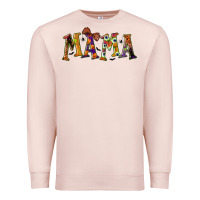 Pale Pink halloween mama Premium Sweatshirt - BundleAndBundleShop