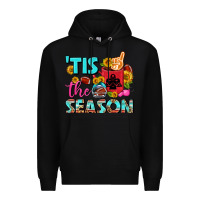 Black tis the season football coffee mug Premium Hoodie - FaDigitalArtStudio