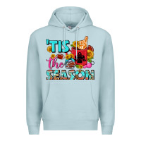 Blue Mist tis the season football coffee mug Premium Hoodie - FaDigitalArtStudio