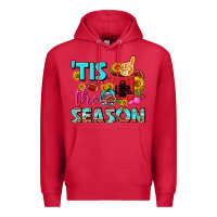 Cardinal tis the season football coffee mug Premium Hoodie - FaDigitalArtStudio