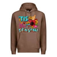 Chestnut tis the season football coffee mug Premium Hoodie - FaDigitalArtStudio