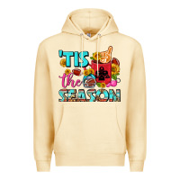 Pina Colada tis the season football coffee mug Premium Hoodie - FaDigitalArtStudio