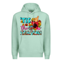 Seafoam tis the season football coffee mug Premium Hoodie - FaDigitalArtStudio
