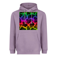 Lavender colorful cow seamless pattern Heavyweight Hoodie - BundleAndBundleShop