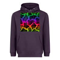 Plum colorful cow seamless pattern Heavyweight Hoodie - BundleAndBundleShop