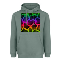Sage colorful cow seamless pattern Heavyweight Hoodie - BundleAndBundleShop