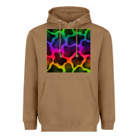 Toasted Coconut colorful cow seamless pattern Heavyweight Hoodie - BundleAndBundleShop