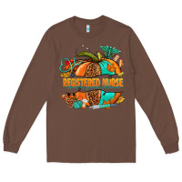 Chestnut registered nurse pumpkin Long Sleeve Tee - NancyCooperArtShop