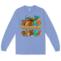 Colony Blue registered nurse pumpkin Long Sleeve Tee - NancyCooperArtShop