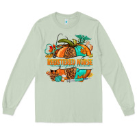 Matcha registered nurse pumpkin Long Sleeve Tee - NancyCooperArtShop