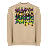 Mushroom mardi gras Heavyweight Sweatshirt - CowGirlArtShop