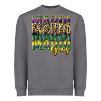 Storm mardi gras Heavyweight Sweatshirt - CowGirlArtShop