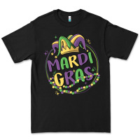 Black mardi gras Premium Tee - MaliasSmallBusiness
