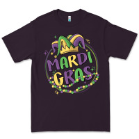 Plum mardi gras Premium Tee - MaliasSmallBusiness