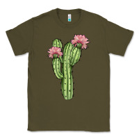 Army Green cactus 4 Classic Tee - JahusDesignShop