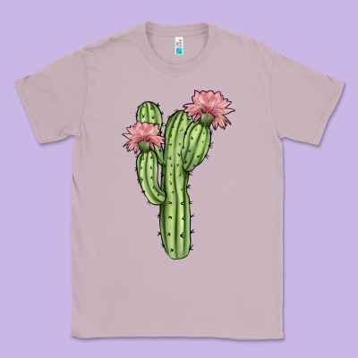 Cactus 4 Classic Tee Designed By Jahusdesignshop