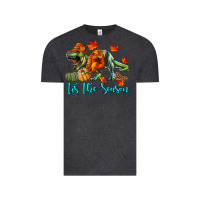 Vintage Black T- Rex Tis The Season Vintage Tee - RanaPortraitStore