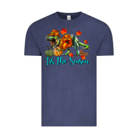 Vintage Denim T- Rex Tis The Season Vintage Tee - RanaPortraitStore