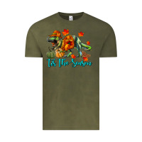 Vintage Olive T- Rex Tis The Season Vintage Tee - RanaPortraitStore