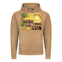 Vintage Camel here comes the sun Vintage Hoodie - BarkalooDesign