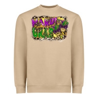 Mushroom mardi gras Heavyweight Sweatshirt - CowGirlArtShop