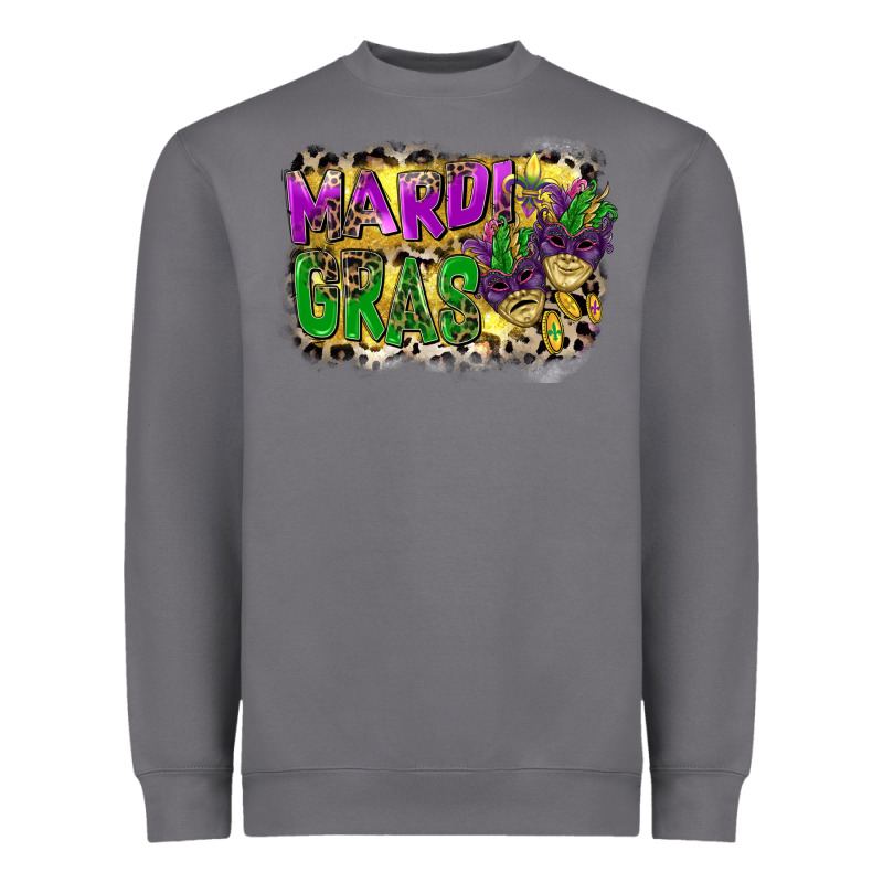 Mardi Gras Heavyweight Sweatshirt by CowGirlArtShop | Teevron