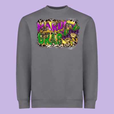 Mardi Gras Heavyweight Sweatshirt Designed By Cowgirlartshop