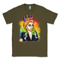 Army Green drag queen Classic Tee - Artiststas