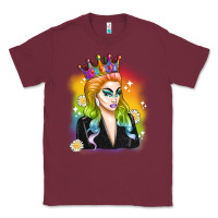 Burgundy drag queen Classic Tee - Artiststas