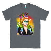 Charcoal Heather drag queen Classic Tee - Artiststas