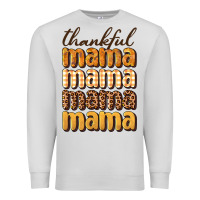 Dove Grey thankful mama Premium Sweatshirt - BundleAndBundleShop